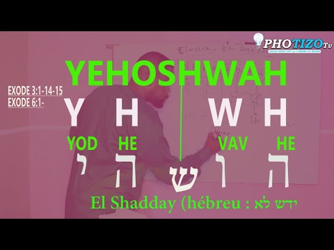 Photizo TV: n °5 YEHOSHWAH(JESUS) EST-IL ELOHIM(DIEU) CREATEUR FORMATION BIBLIQUE AVEC PROPHETE PLACIDE MA